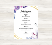 Menu na stůl