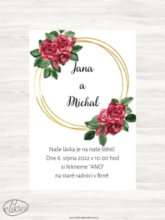 SVATEBNÍ OZNÁMENÍ ANABEL